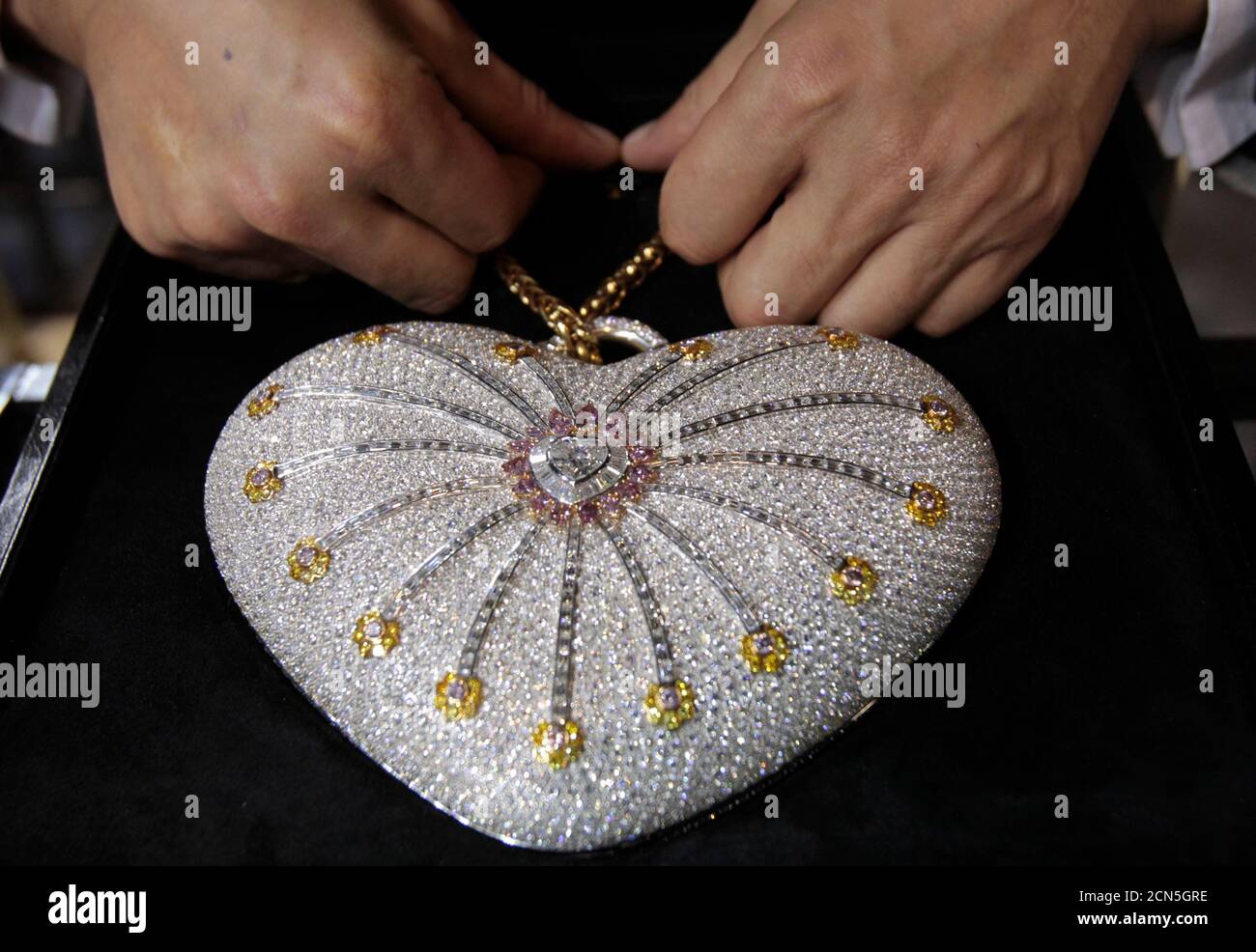 the 1001 nights diamond purse by house of mouawad