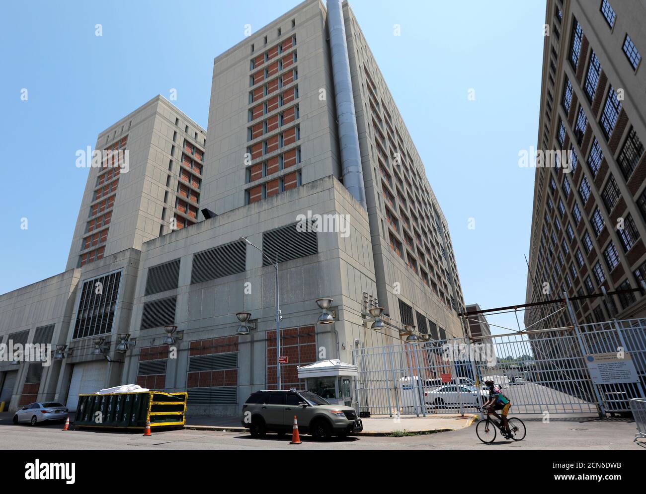 The Metropolitan Detention Center (MDC) where Ghislaine Maxwell, the  alleged accomplice of the late financier Jeffrey Epstein, has been moved to  according to the U.S. Federal Bureau of Prisons, is pictured in
