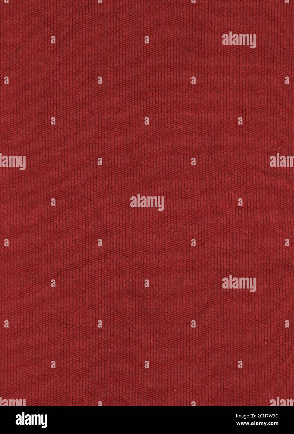 Red canvas fabric texture background Stock Photo