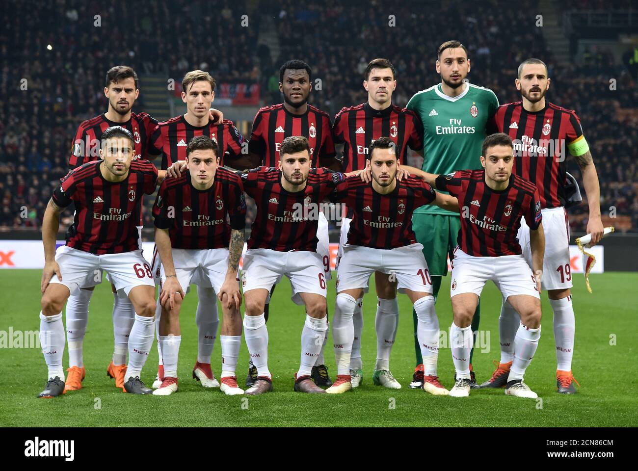 Ac milan team group hi-res stock photography and images - Alamy