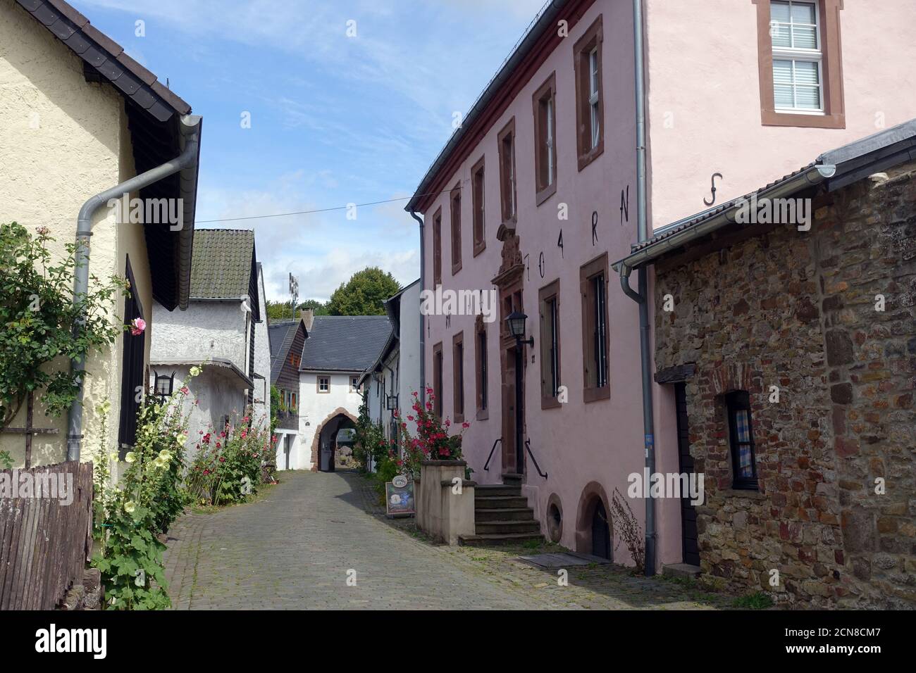 historical town centre Kronenburg Stock Photo
