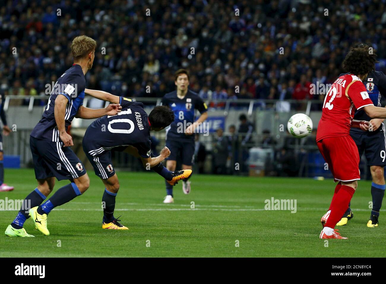 Japan Soccer Goal Hi Res Stock Photography And Images Alamy