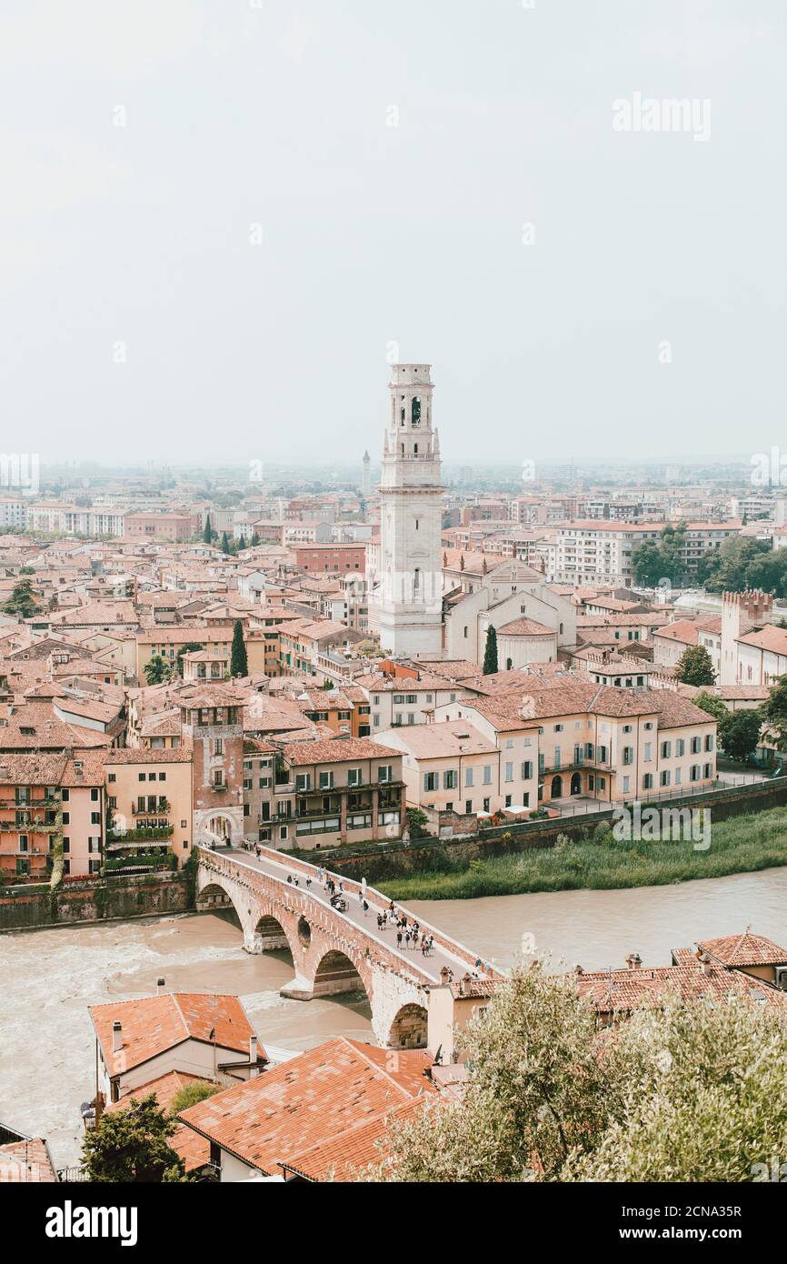 Cityscape of verona hi-res stock photography and images - Alamy