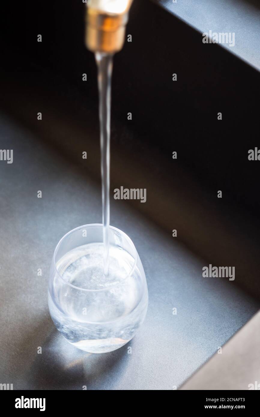 Glass of drinkable water hi-res stock photography and images - Alamy