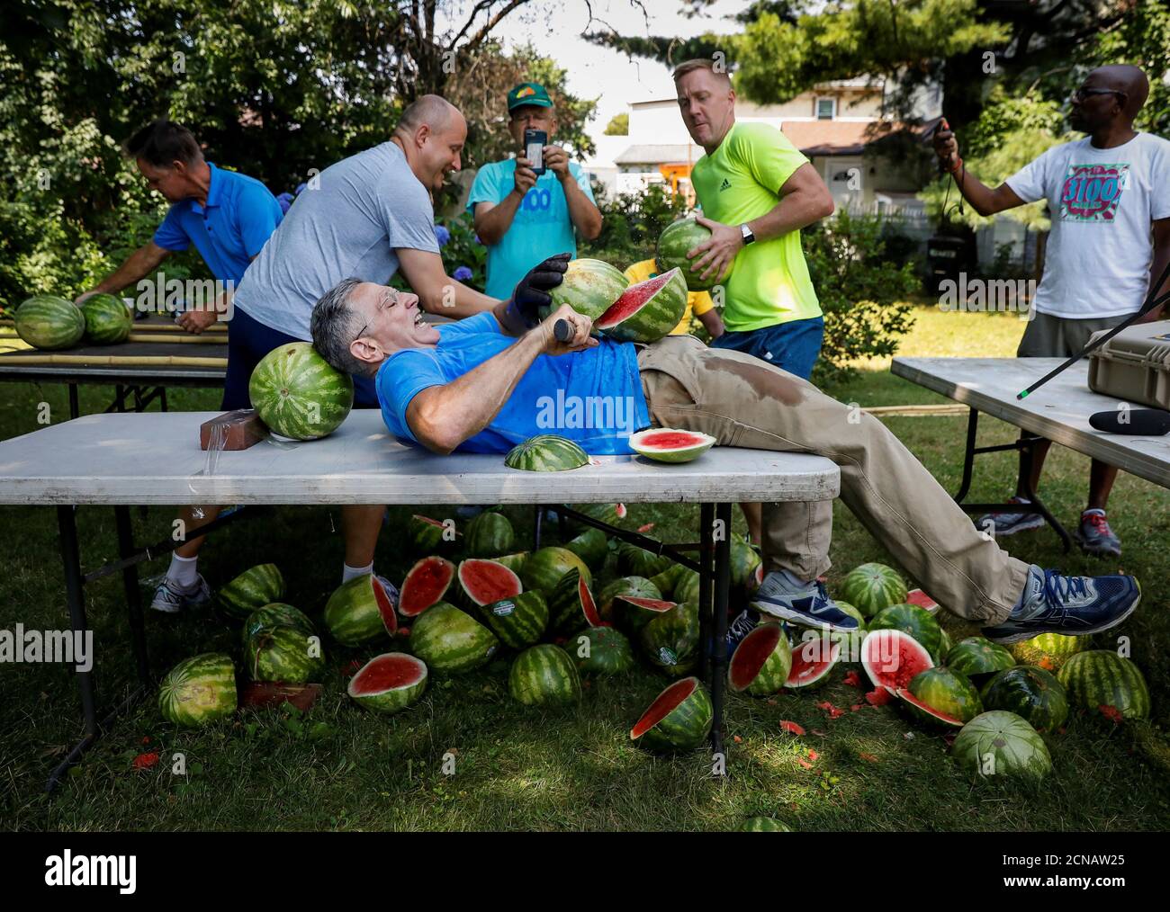 Ashrita Furman, who holds more Guinness World Records than anyone