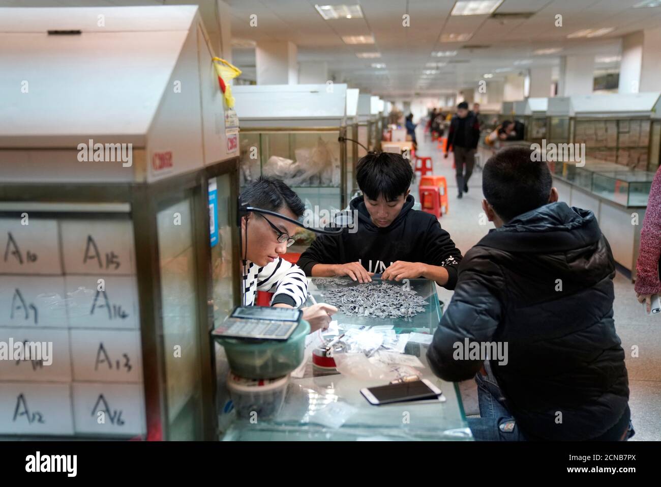 Second Hand Electronic Market High Resolution Stock Photography and