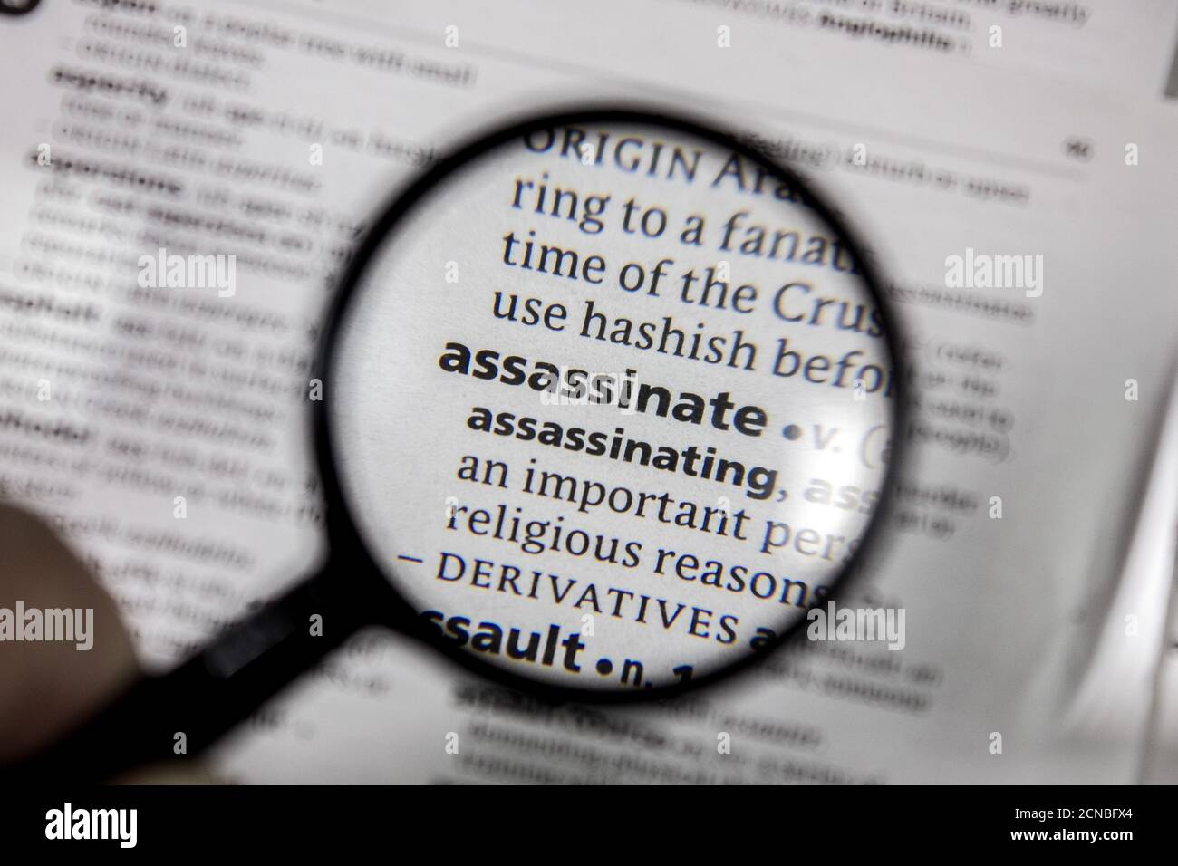 Assassinate hi-res stock photography and images - Alamy