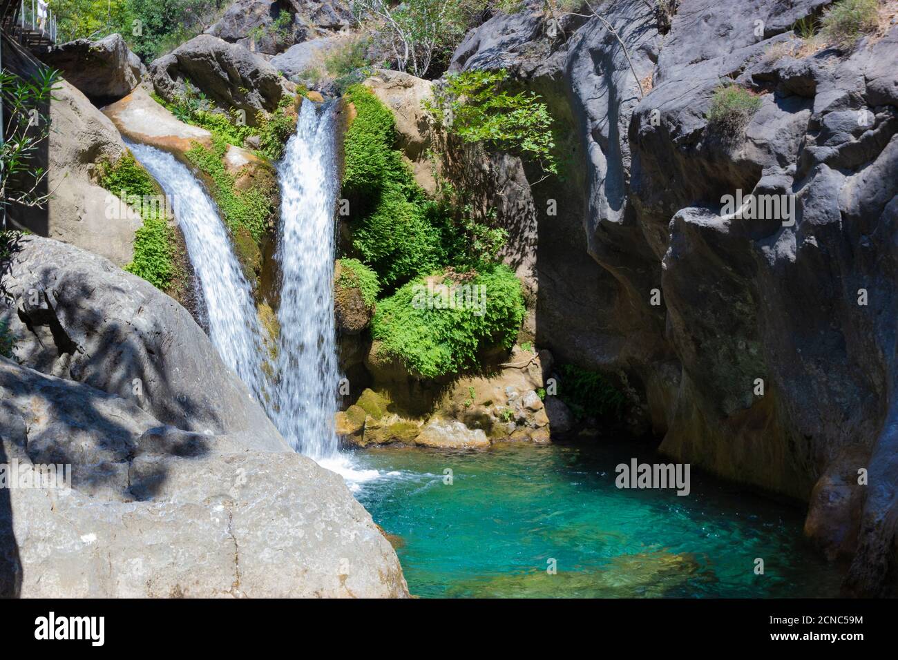 Sapadere canyon and beautiful waterfall, Alanya, Turkey Stock Photo - Alamy