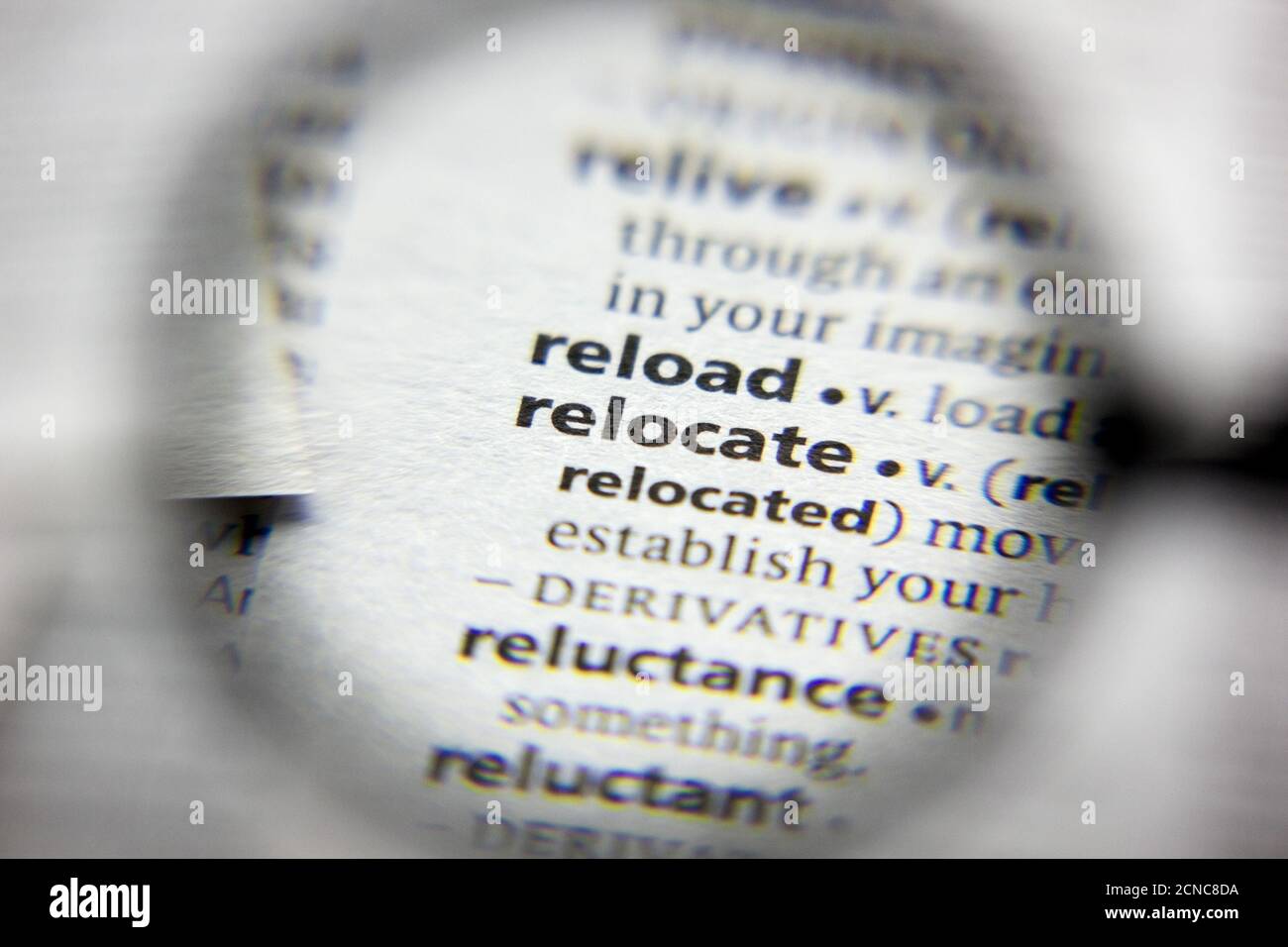 Relocate word hi-res stock photography and images - Alamy