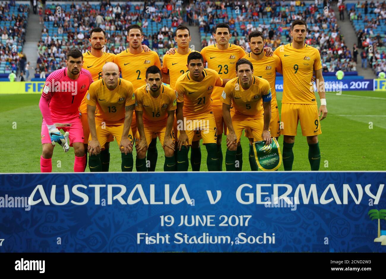 Soccer Football Australia V Germany Fifa Confederations Cup Russia 17 Group B Fisht Stadium Sochi Russia June 19 17 Australia Team Group Reuters Kai Pfaffenbach Stock Photo Alamy Soccer Football Australia V Germany Fifa Confederations Cup Russia 17 Group B Fisht Stadium Sochi Russia June 19 17 Australia Team Group Reuters Kai Pfaffenbach Stock Photo Alamy