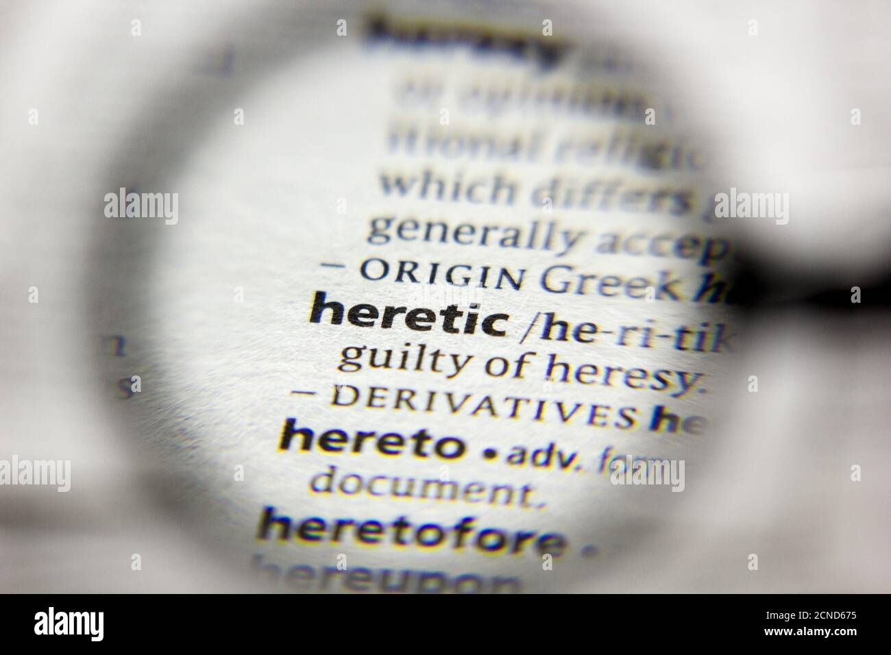 the word heretic in a sentence the word heretic in a sentence