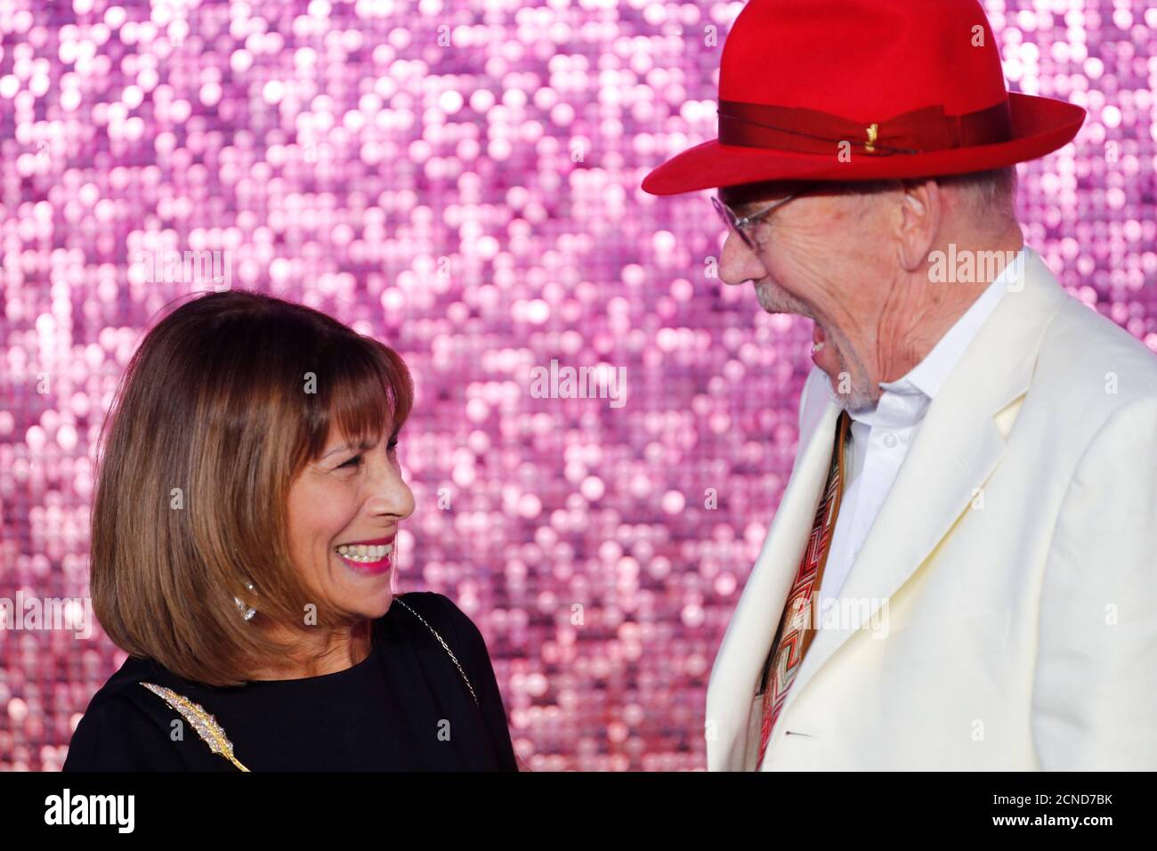 Kashmira Bulsara, Freddie Mercury's sister, and Queen manager and film  producer Jim Beach attend the world premiere of 'Bohemian Rhapsody' movie  in London, Britain October 23, 2018. REUTERS/Eddie Keogh Stock Photo - Alamy
