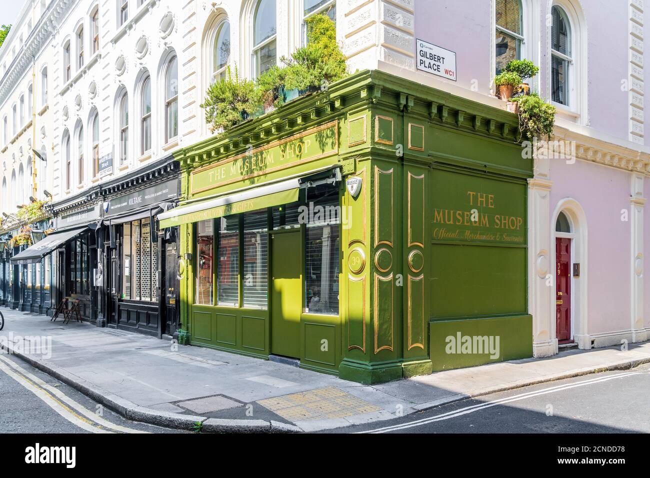 A street scene in Bloomsbury, London, England, United Kingdom, Europe Stock Photo