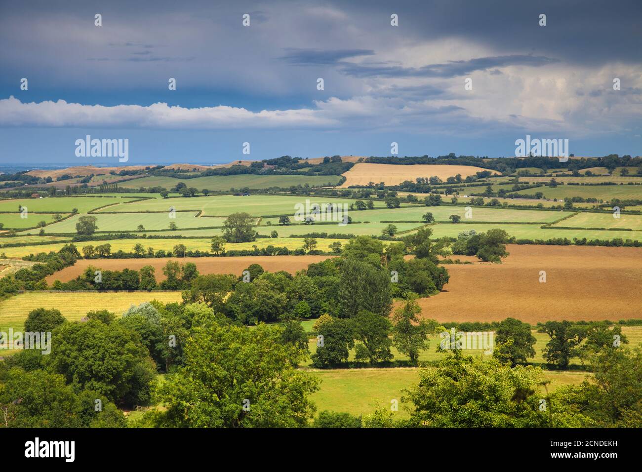 Countryside between Eggington and Toddinton, Bedfordshire, England, United Kingdom, Europe Stock