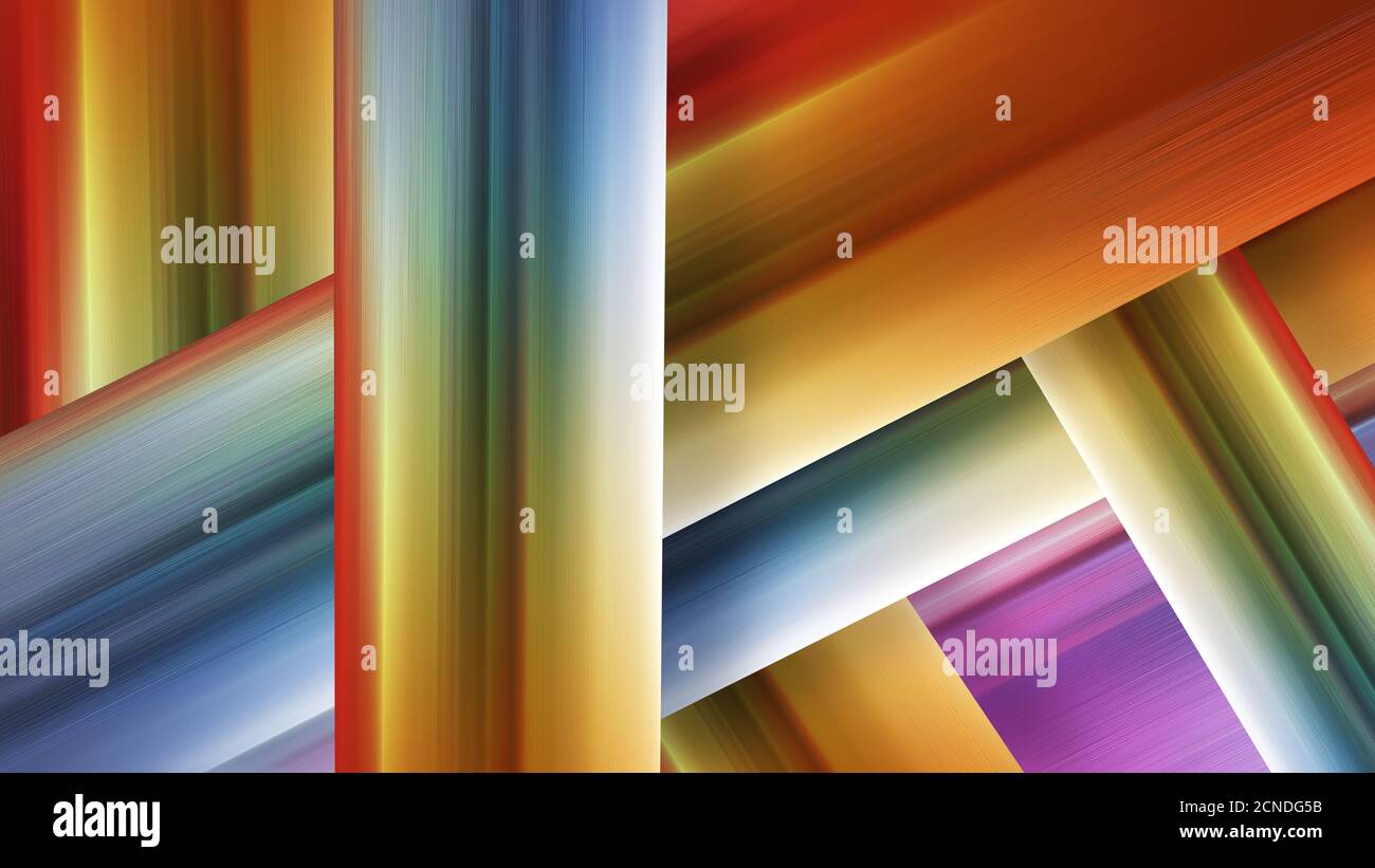 background with multicolored stripes Stock Photo