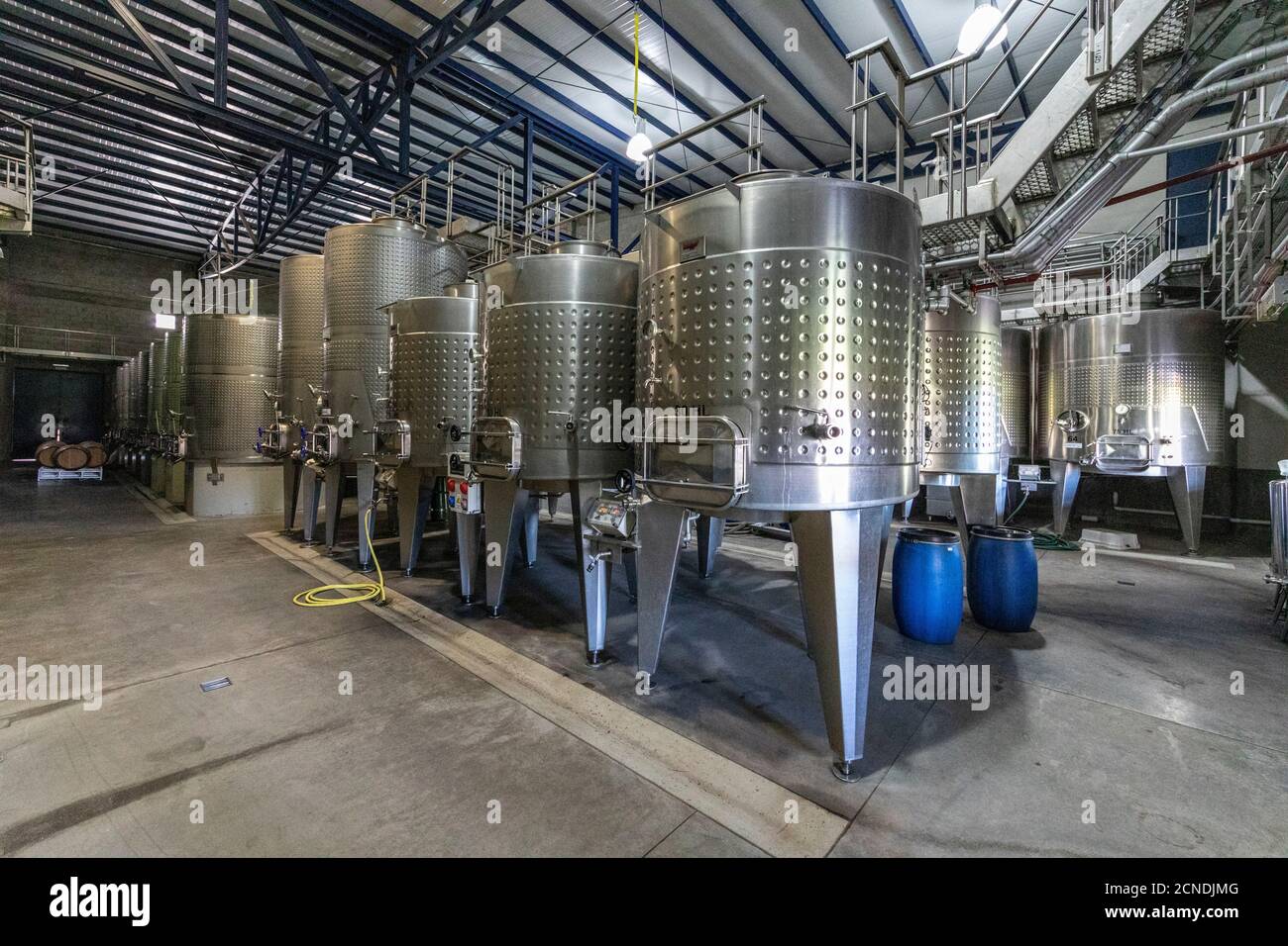 Bodega Colome, a winery located in high Calchaqui valley at 2300 meters above sea level, Salta Province, Argentina Stock Photo