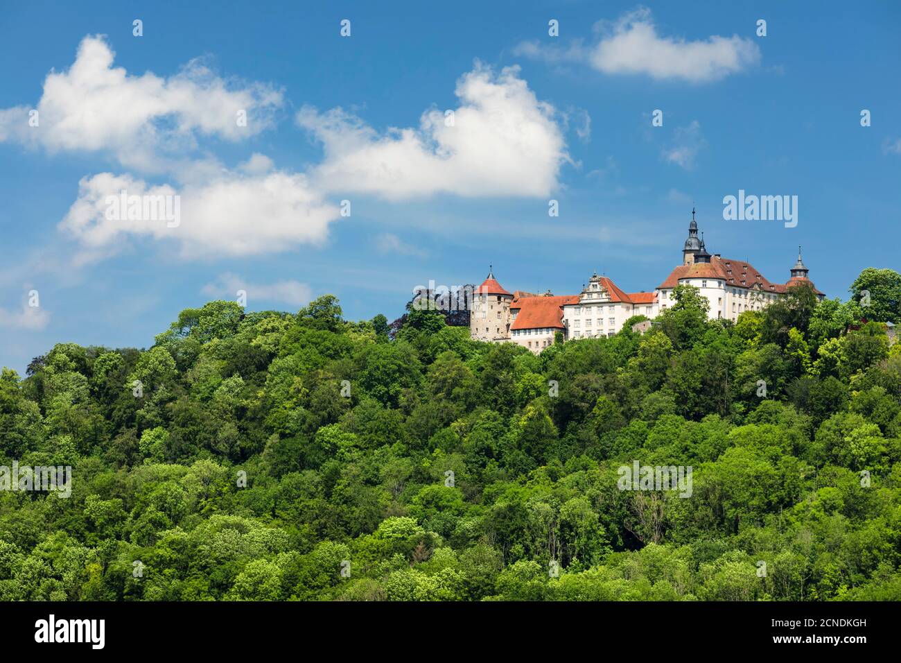 Schloss Langenburg Castle, Langenburg, Hohenlohe, BadenWurttemberg