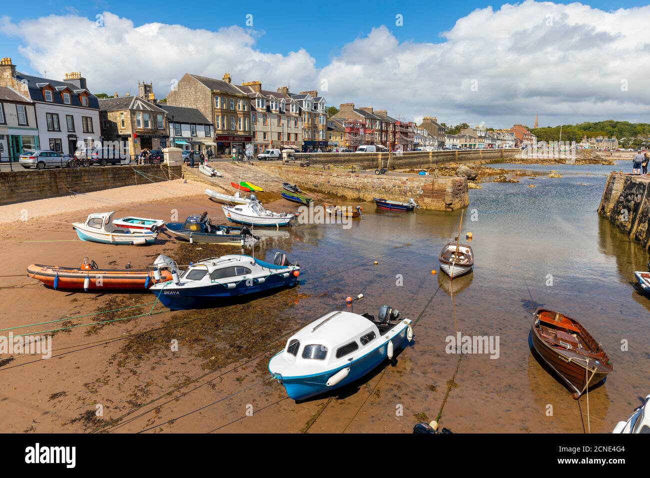 Millport harbour, Great Cumbrae, Firth of Clyde, Scotland, United