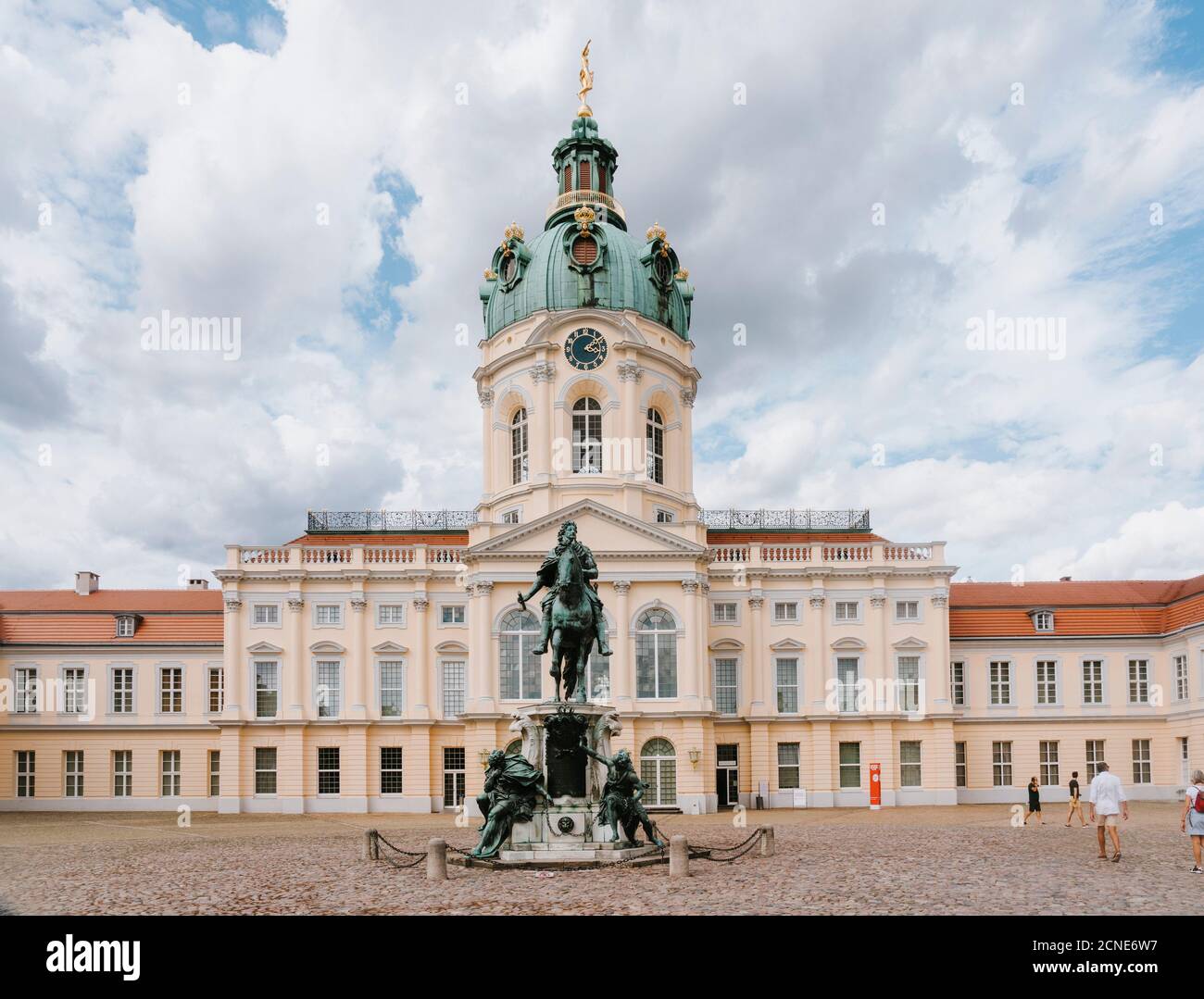 Charlottenburg Palace in summer, Berlin, Germany, Europe Stock Photo