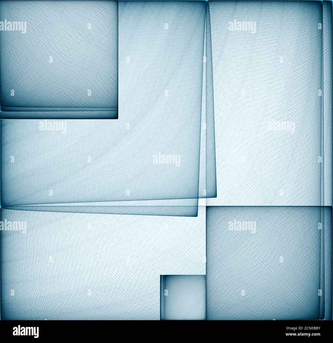 blue squares background Stock Photo