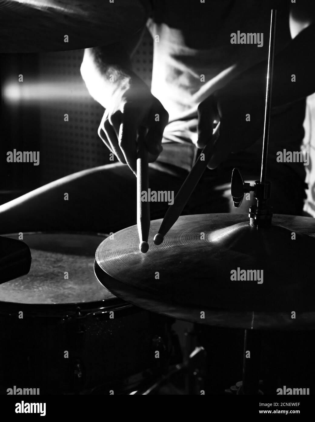 Light stick concert Black and White Stock Photos & Images - Alamy