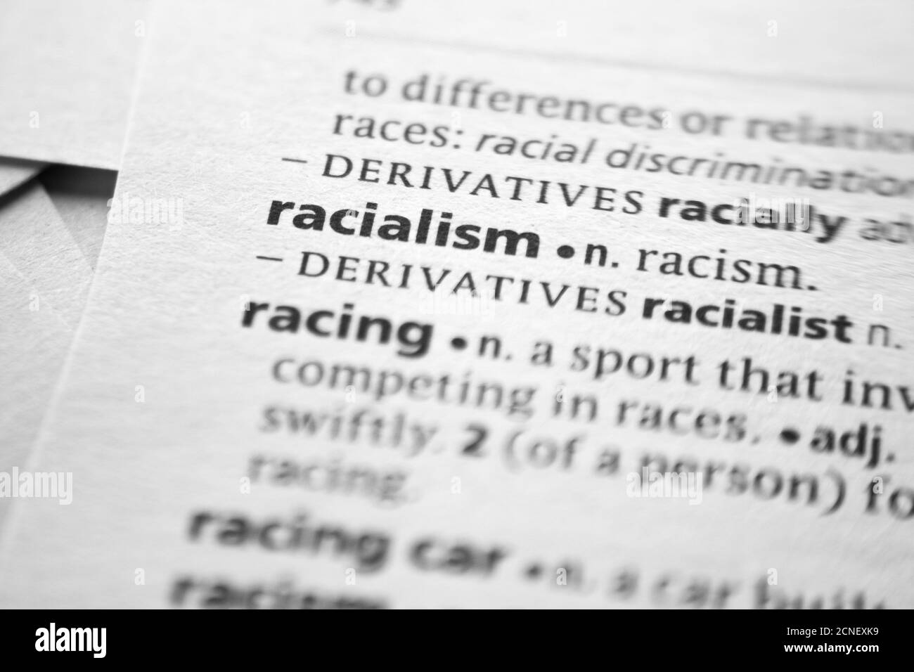 word-or-phrase-racialism-in-a-dictionary-stock-photo-alamy