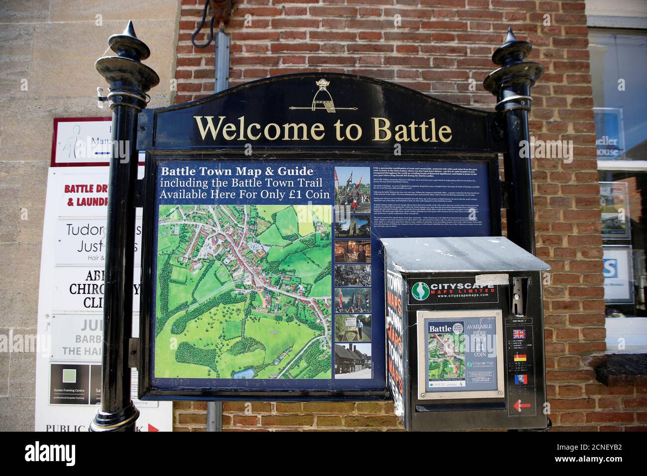 Battle 1066 map hi-res stock photography and images - Alamy