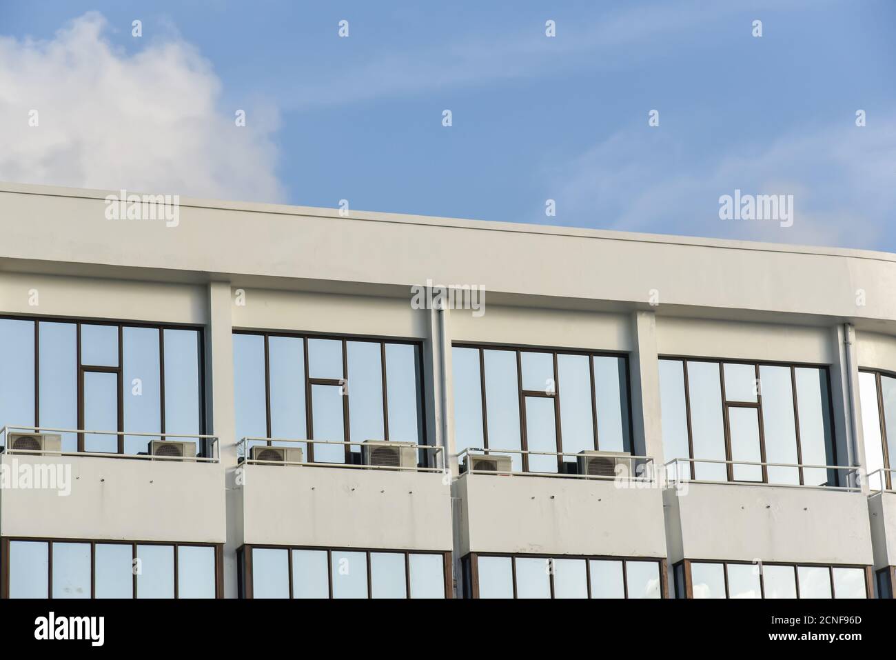 The modern buildings concept office building cityscape Stock Photo