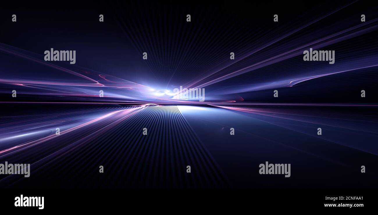Blue futuristic dynamic hi-res stock photography and images - Alamy