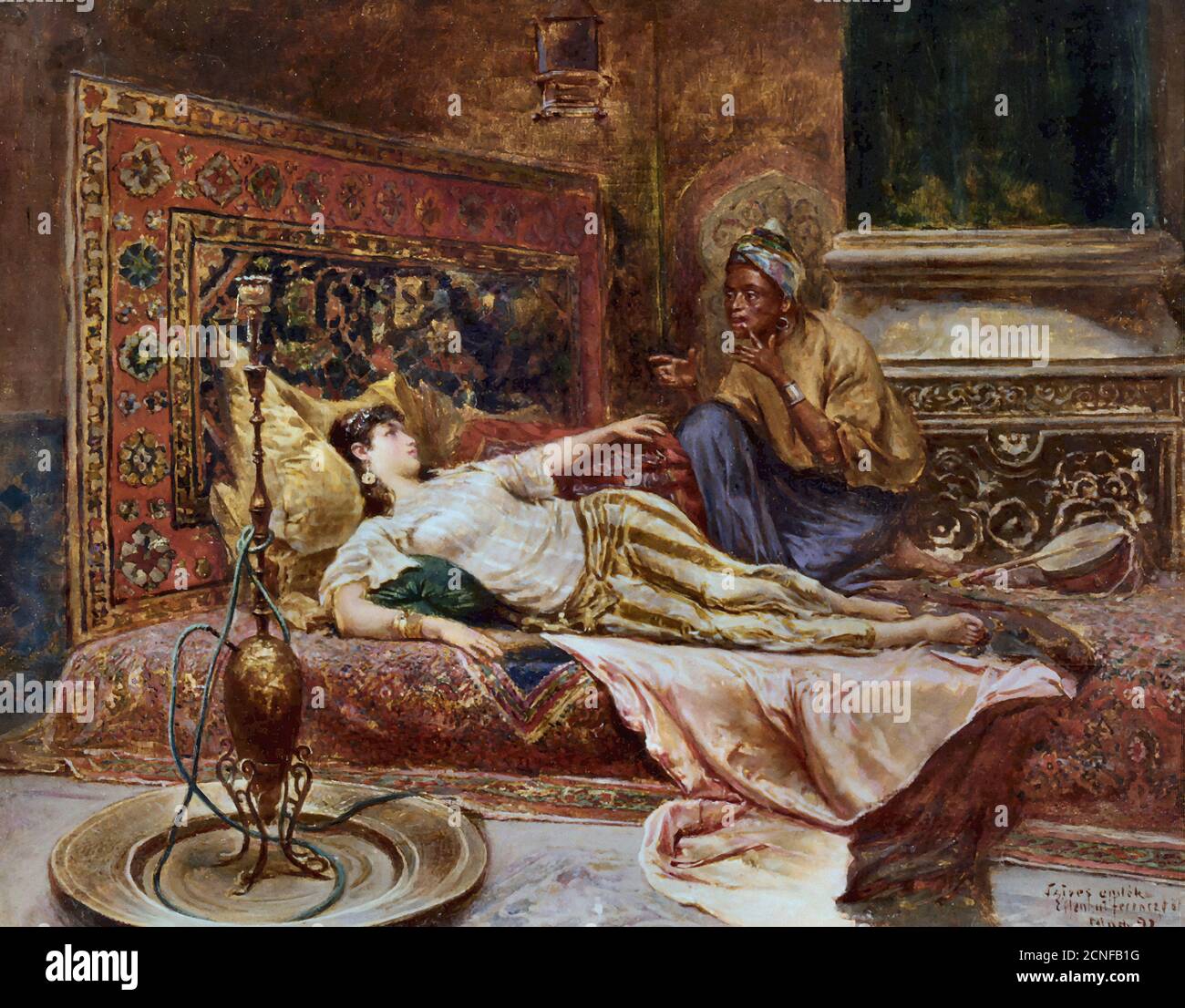 Reclining odalisque hires stock photography and images Alamy