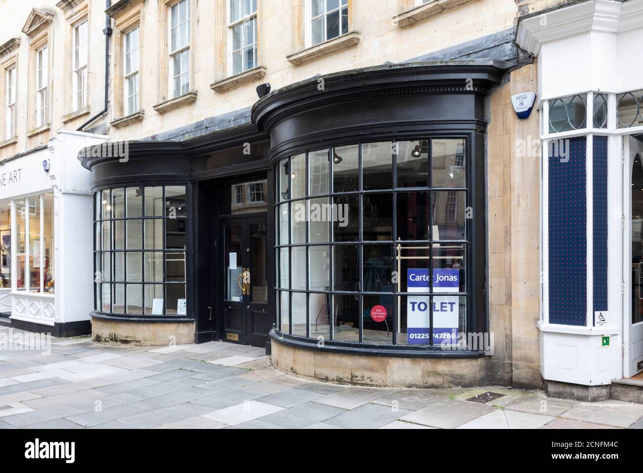 Jack Wills shop closure in Bath City centre in the wake of Covid 19 and the coronavirus lockdown, Bath, Somerset, England, UK Stock Photo