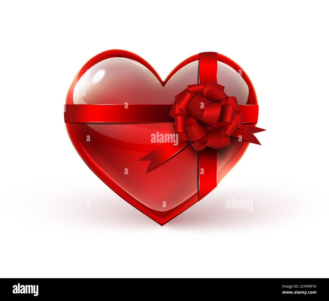 heart gift Stock Photo