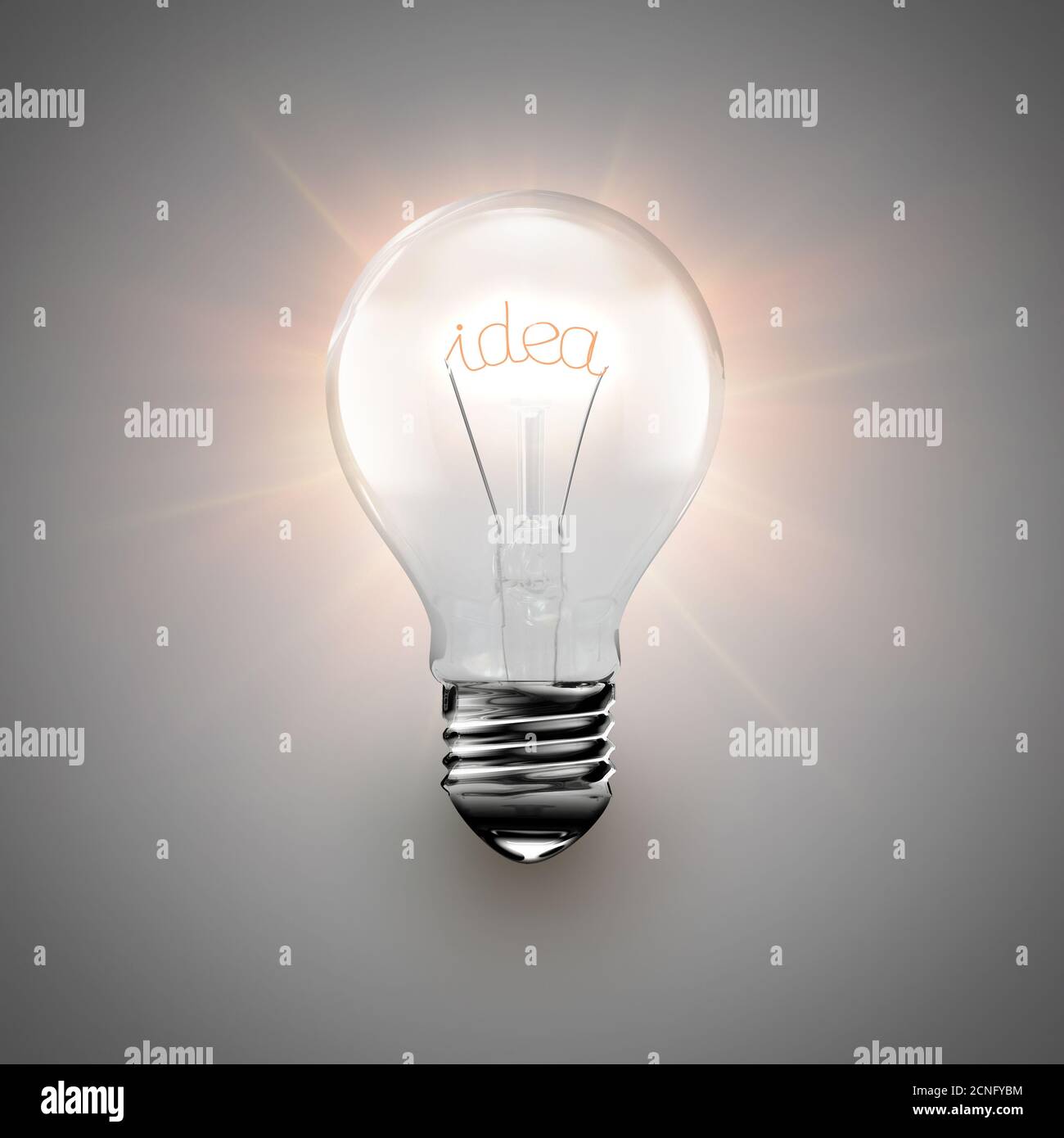 conceptual image of idea Stock Photo