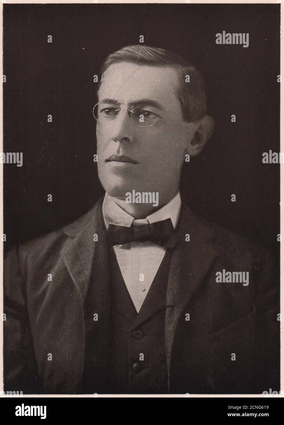 Dr. Woodrow Wilson, President of Princeton University. New Jersey 1903