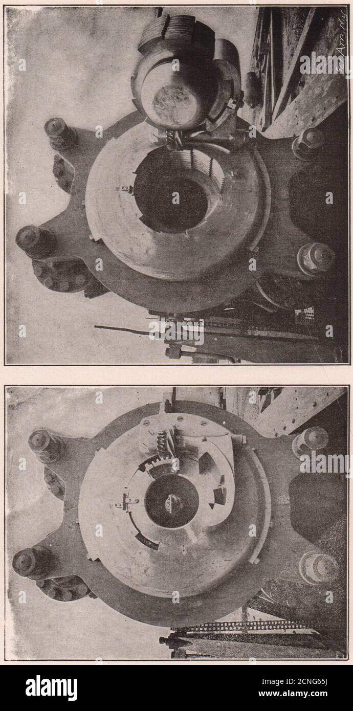 Naval Guns Breech Mechanism of TwelveInch Breech Loading Rifle 1903