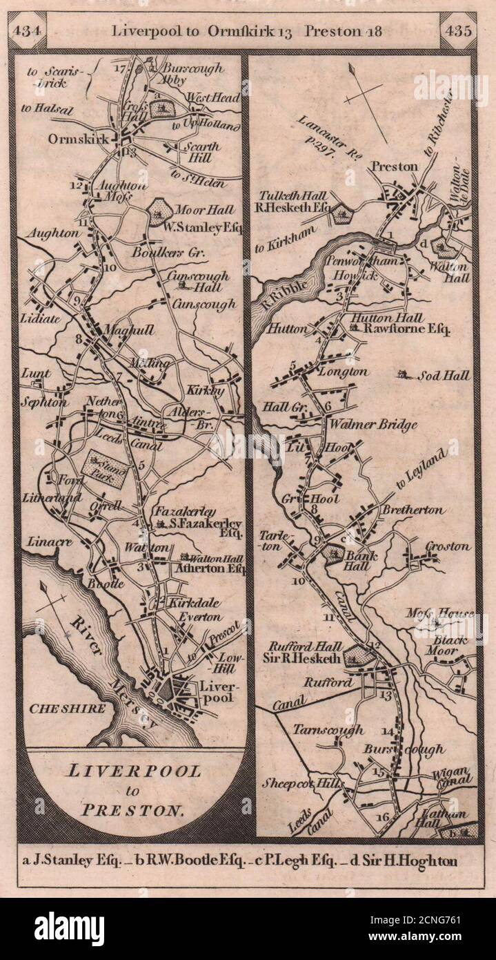 Maghull liverpool map hires stock photography and images Alamy