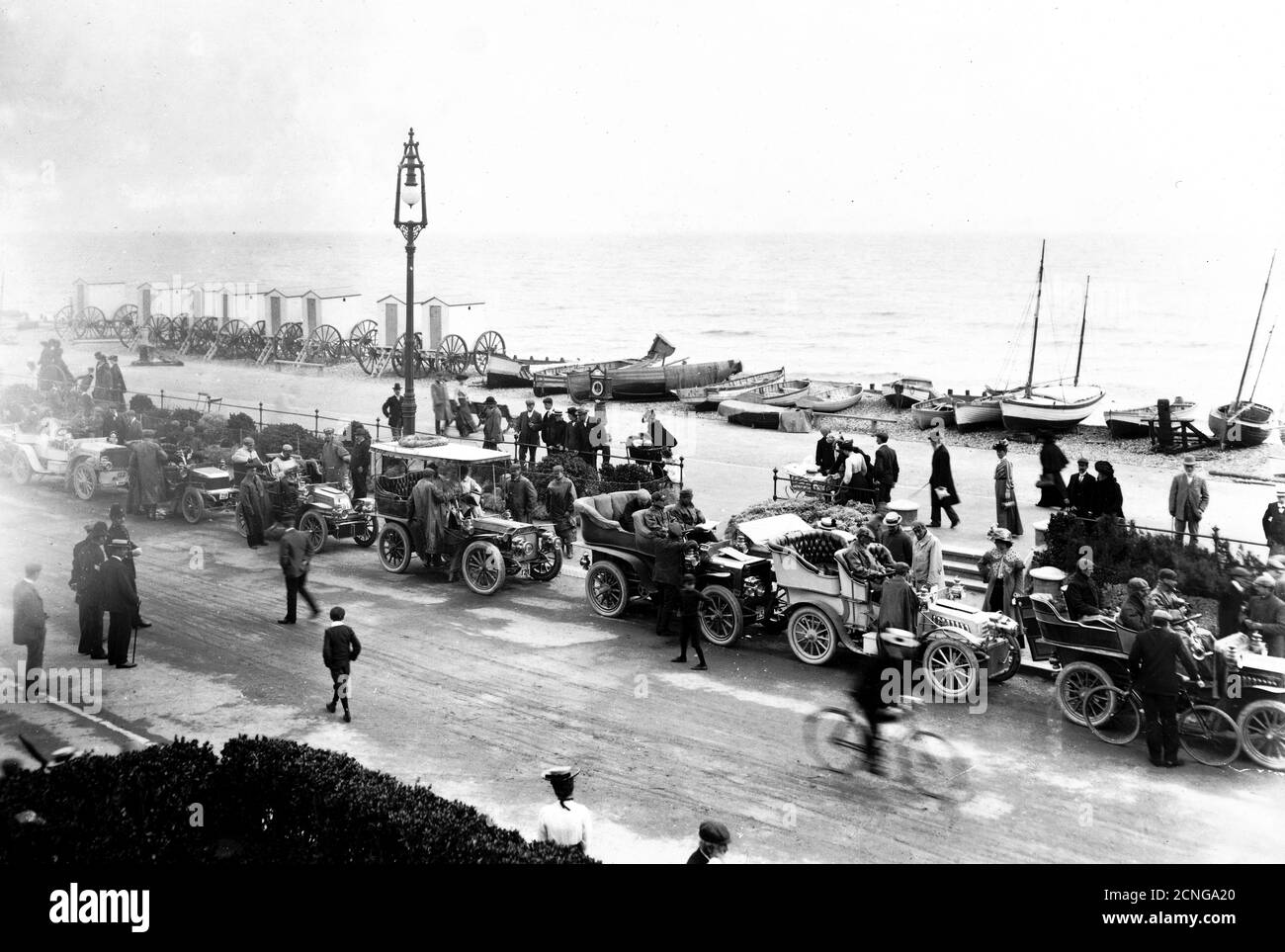 The 1903 Automobile Club Reliability Trial over 1000 miles. Photography
