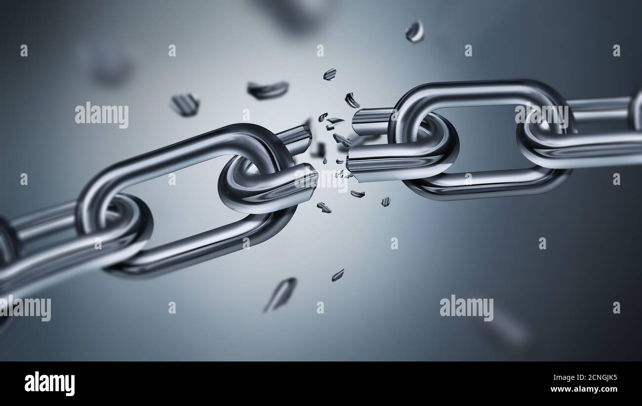 Chains and breaking hires stock photography and images Alamy