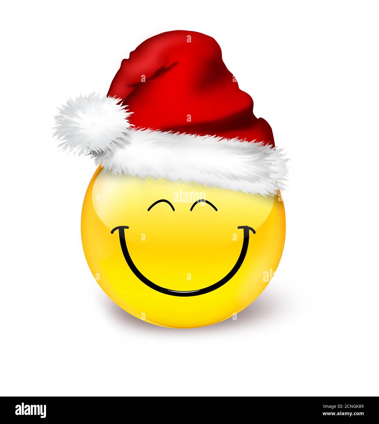 smile santa Stock Photo