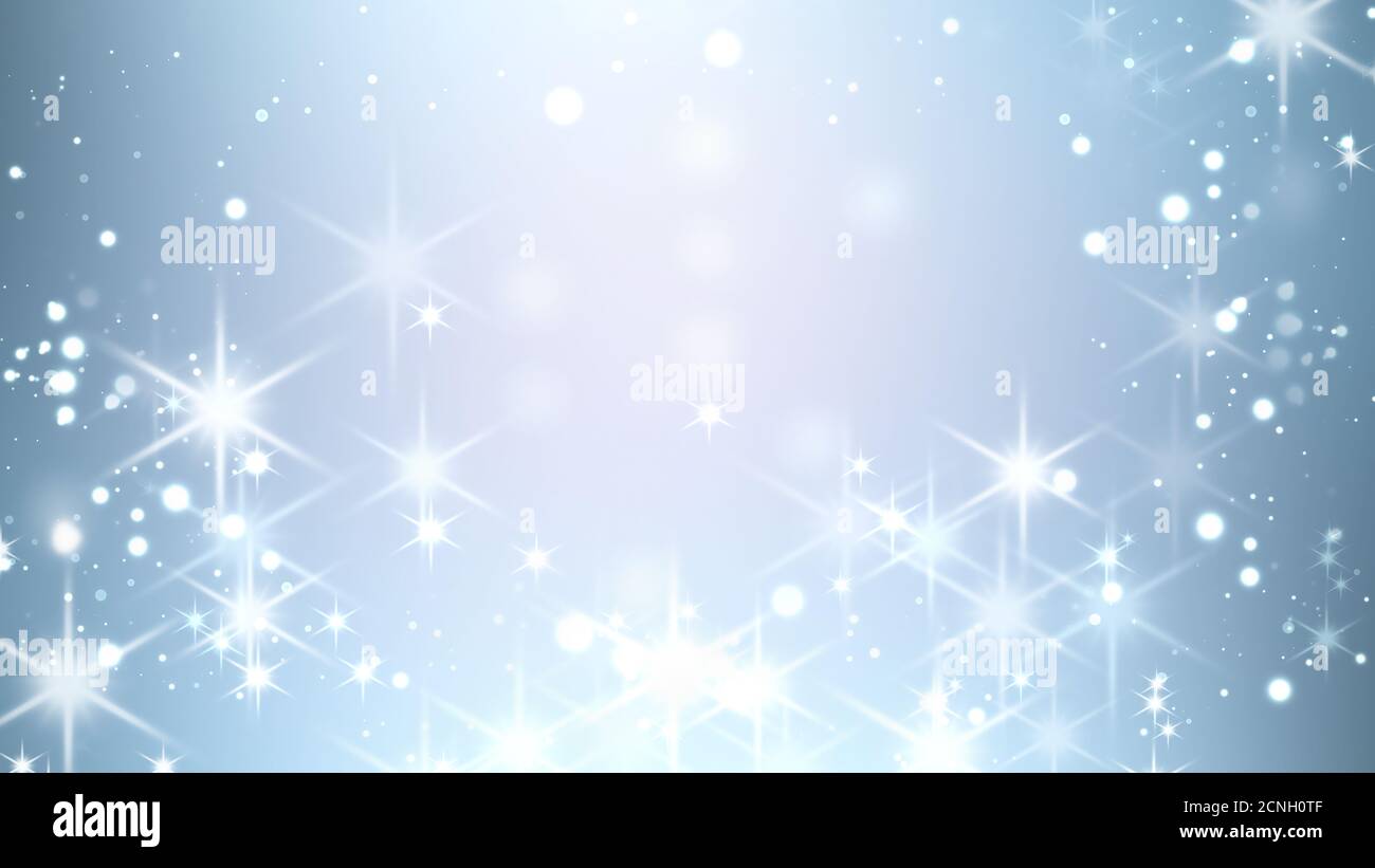 bright festive winter background Stock Photo