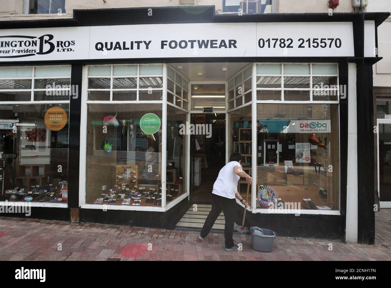 clarks shoe shop hanley