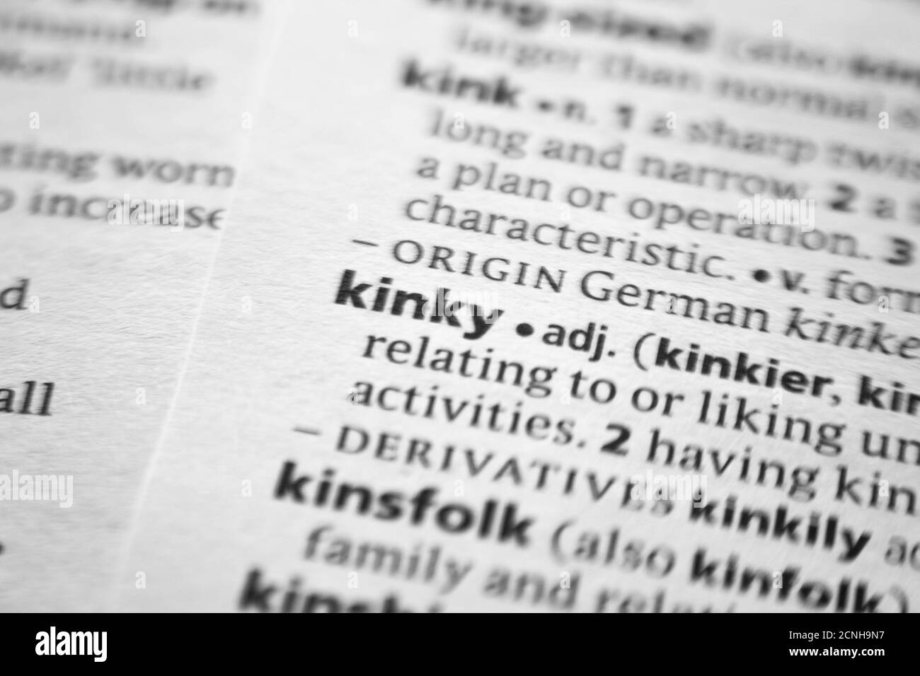 Word or phrase Knickers in a dictionary Stock Photo - Alamy