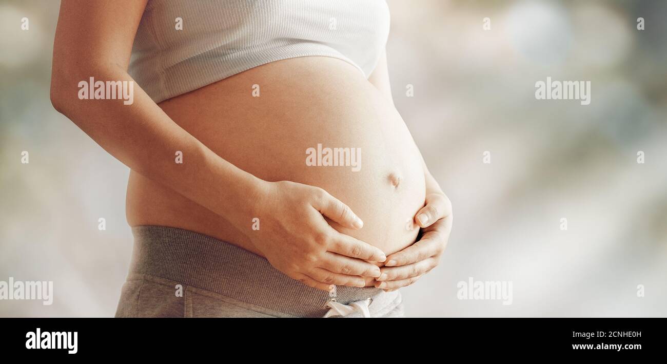 motherhood concept image Stock Photo