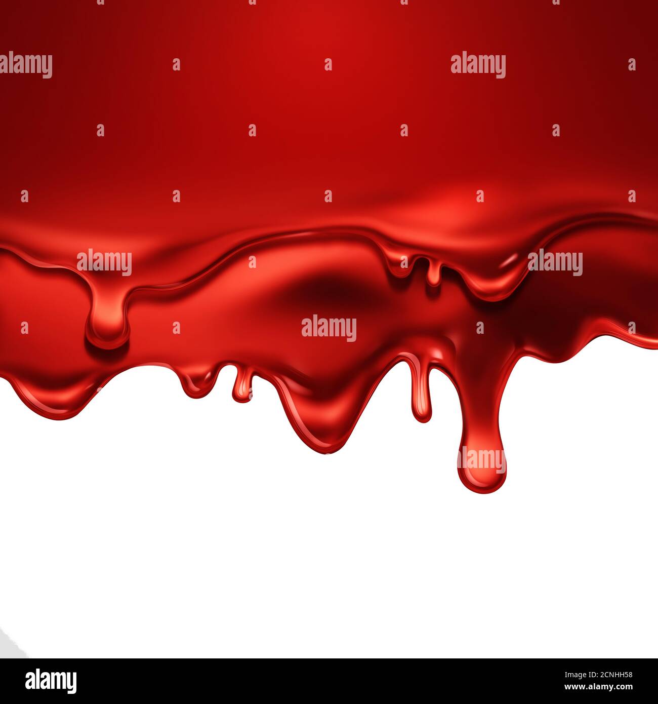 dripping red blood Stock Photo