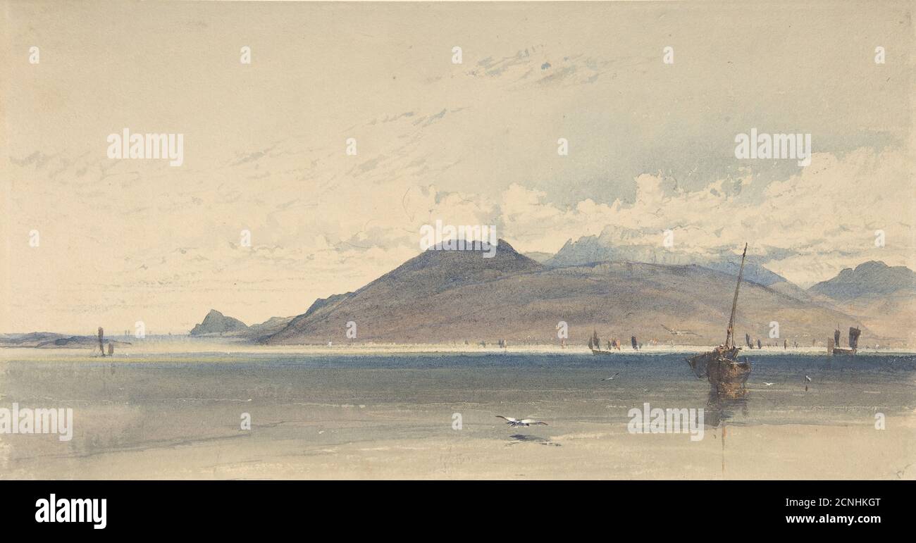 Isle of Arran, Early Morn, 1830-39. Stock Photo