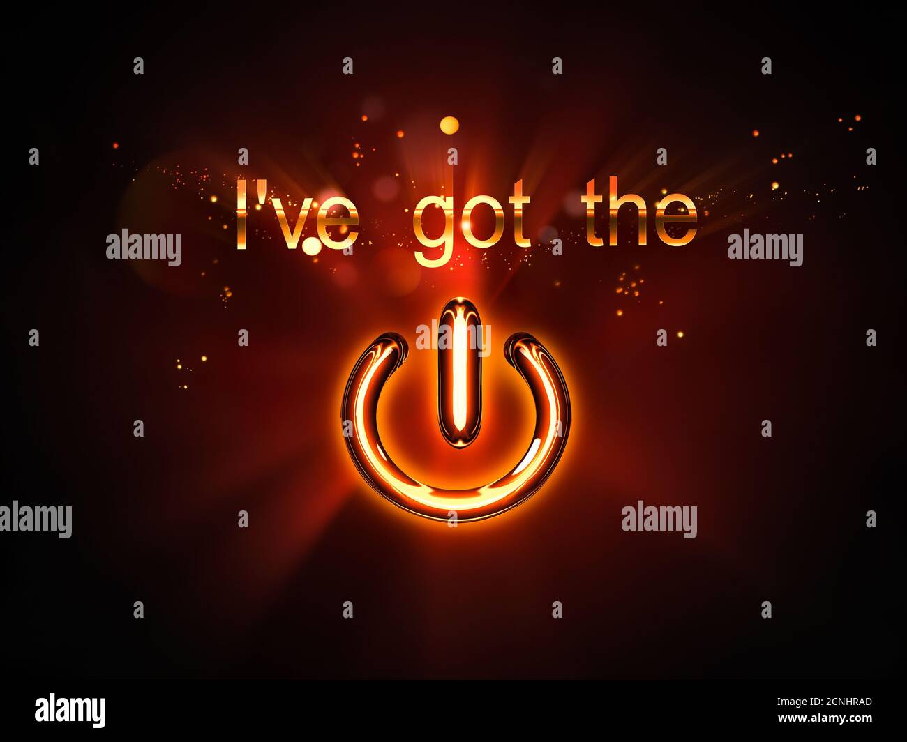 I ve got the power stock photo alamy
