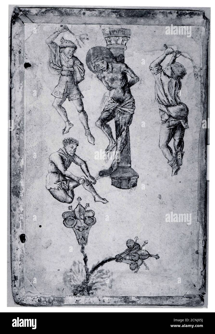 The Flagellation of Christ, ca. 1460-70 Stock Photo - Alamy
