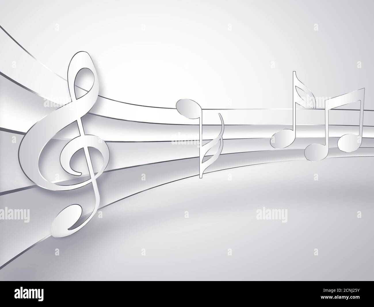musical design Stock Photo
