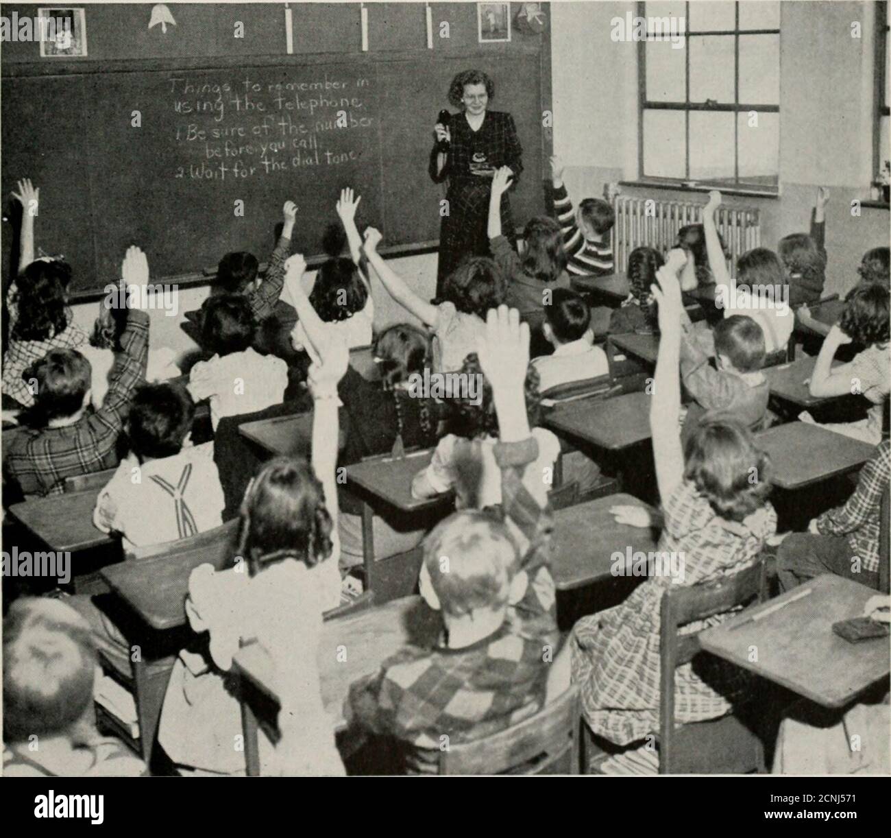 1950 school form hi-res stock photography and images - Alamy