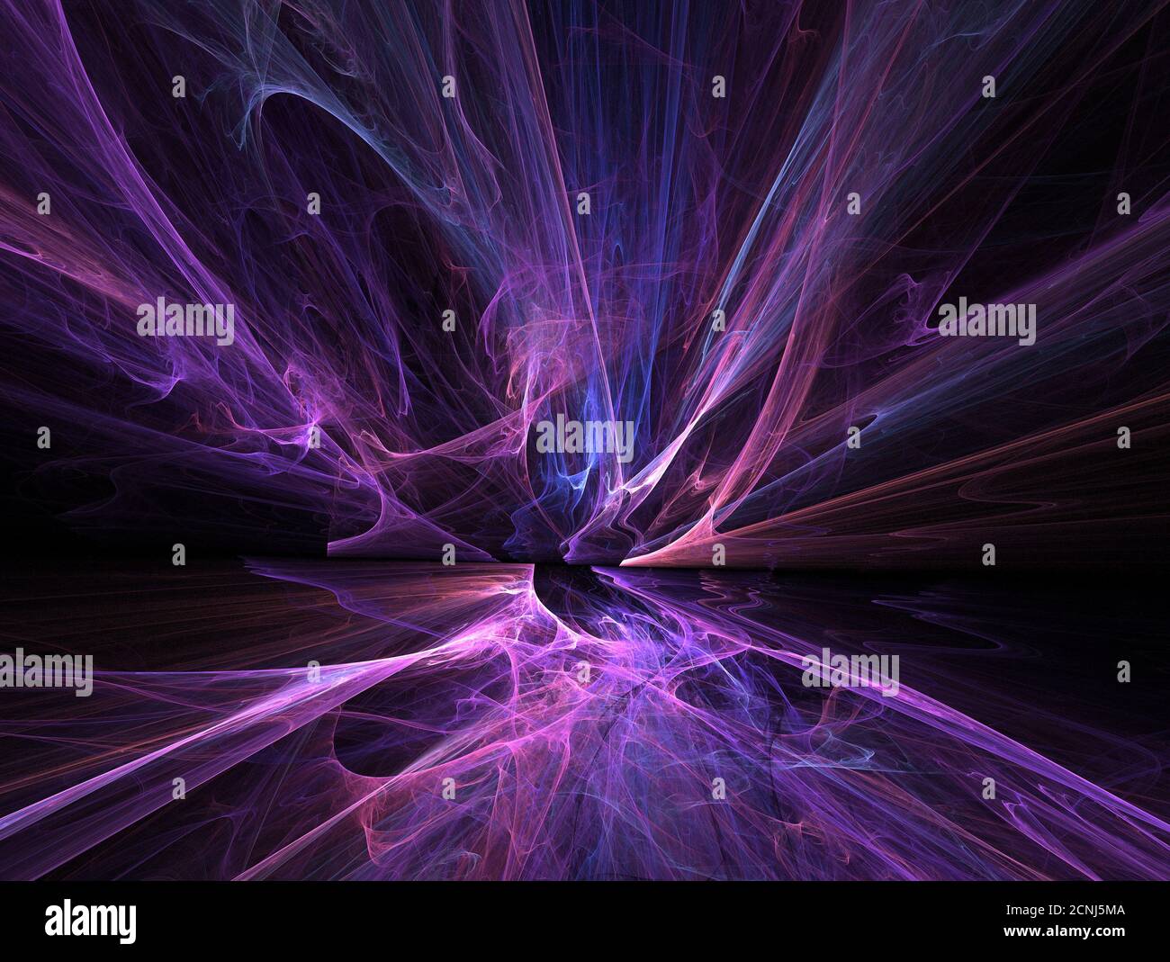 abstract flow of energy Stock Photo